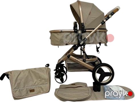 Uşaq arabası Belecoo 530W Beige — Bakı