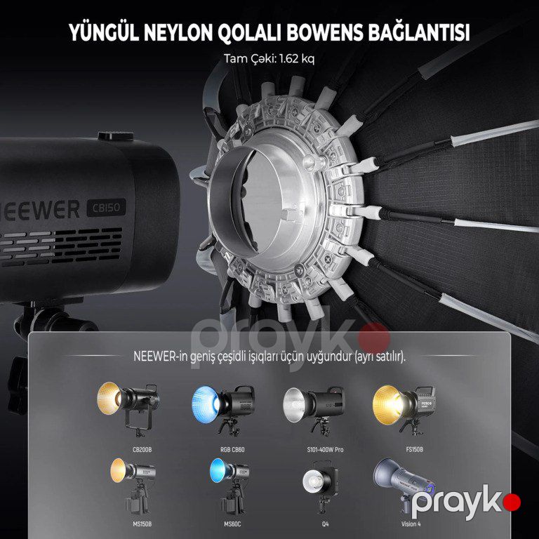 Parabolik softboks 120 sm "Neewer NS120P" — Foto və video texnikası, Bakı (5)