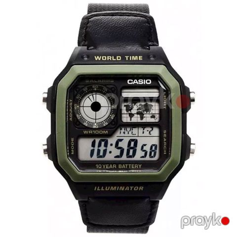 Qol saatı Casio AE-1200WHB-1B — Bakı