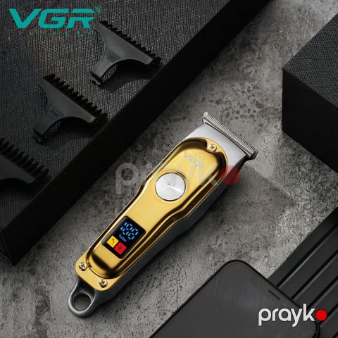 Trimmer VGR 290 600mAh / Cord/Cordles Led Displey Gold Bütün — Bakı