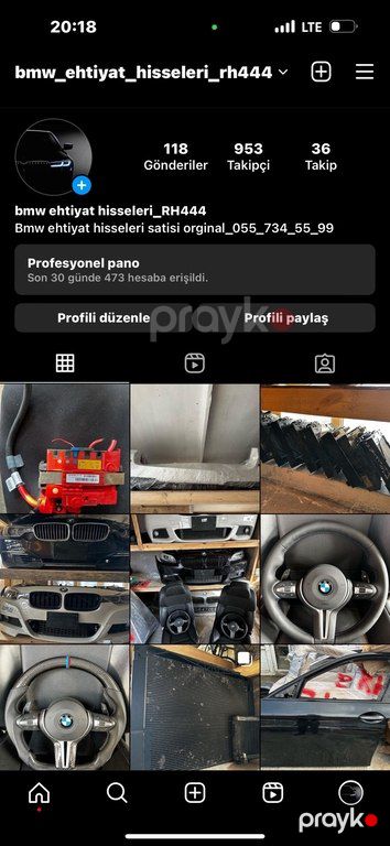 "BMW" ehtiyat hissələri — Ehtiyat hissələri və aksesuarlar, Bakı (6)