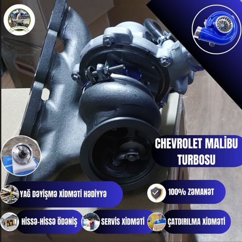 "Chevrolet Malibu" turbosu və kartrici — 450 ₼ · Bakı, Binəqədi · Ehtiyat hissələri və aksesuarlar "Chevrolet Malibu" turbosu və kartrici — Bakı