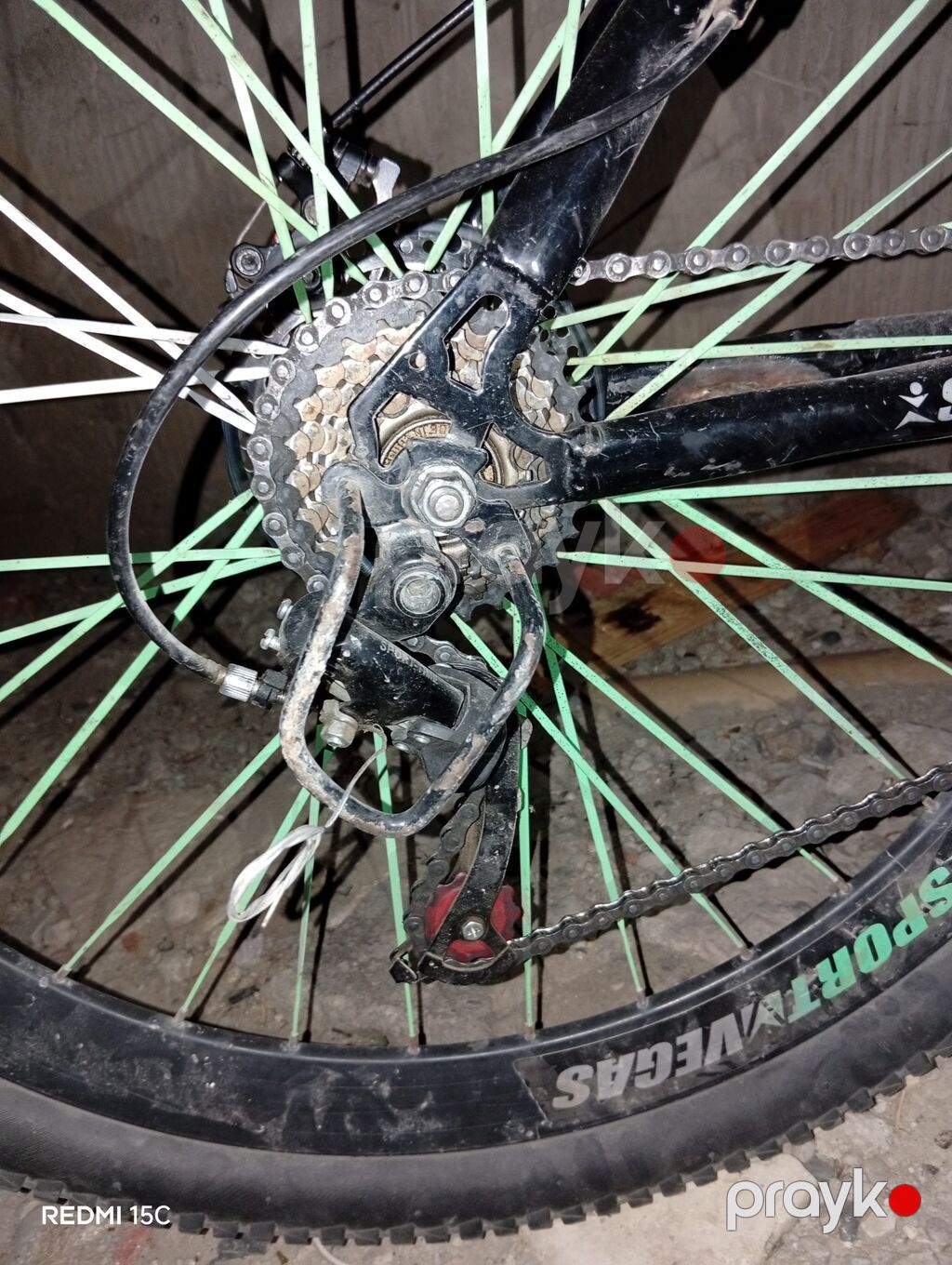 Fatbike tipli dağ velosipedi – S-sport Vegas - Korpus: möhkəm — Velosipedlər, Şabran (5)