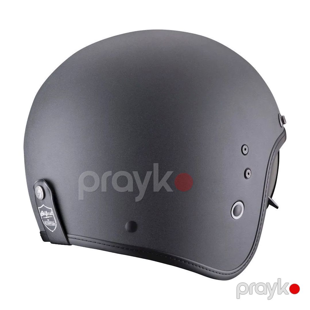 Motosiklet dəbilqəsi Scorpion Belfast Evo Graphite Dark grey, ölçü XL, boz — Mallar, Bakı (2)