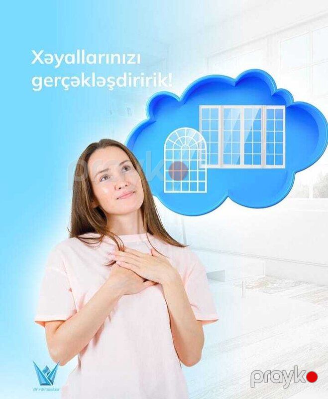 Şok Endırımlı Plastik qapı və pəncərə — Pəncərələr, qapılar, balkonlar, Bakı (2)