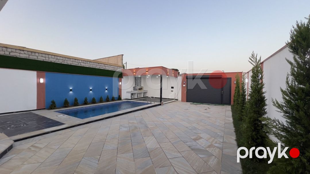 Satılır 4 otaqlı həyət evi/bağ evi 160 m² — Ev, villa, Bakı (4)