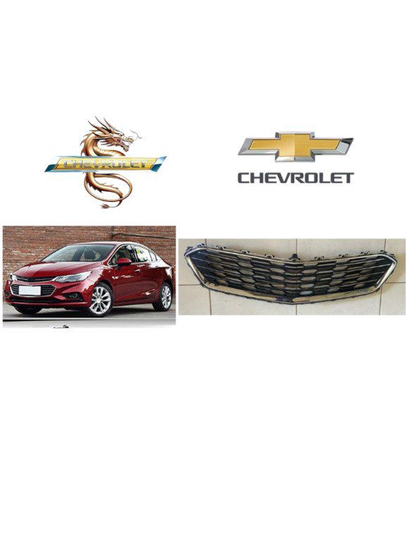 "Chevrolet Cruze 2017" orta radiator barmaqlığı (qara) — Ehtiyat hissələri və aksesuarlar, Bakı