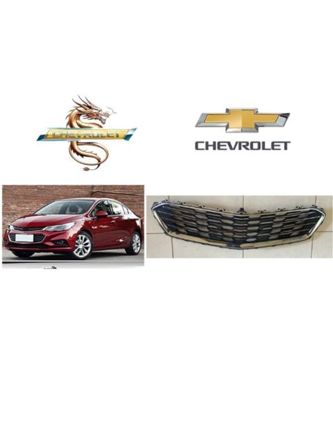 "Chevrolet Cruze 2017" orta radiator barmaqlığı (qara) — Chevrolet Group Depo — Запчасти и аксессуары