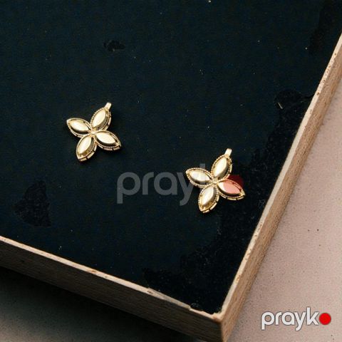 Sırğalar qadınlar üçün Azgold_10152, qızıl 585 əyar — Bakı