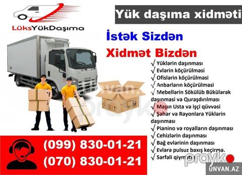 menzilerden mebelerin daşınması.yük daşıma — Bakı