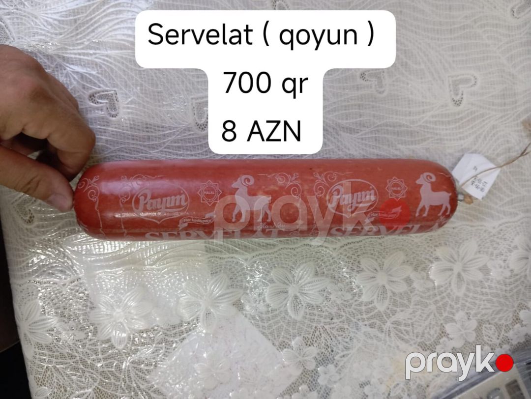 Halal kolbasa və sosislər — Ərzaq məhsulları, Bakı (9)