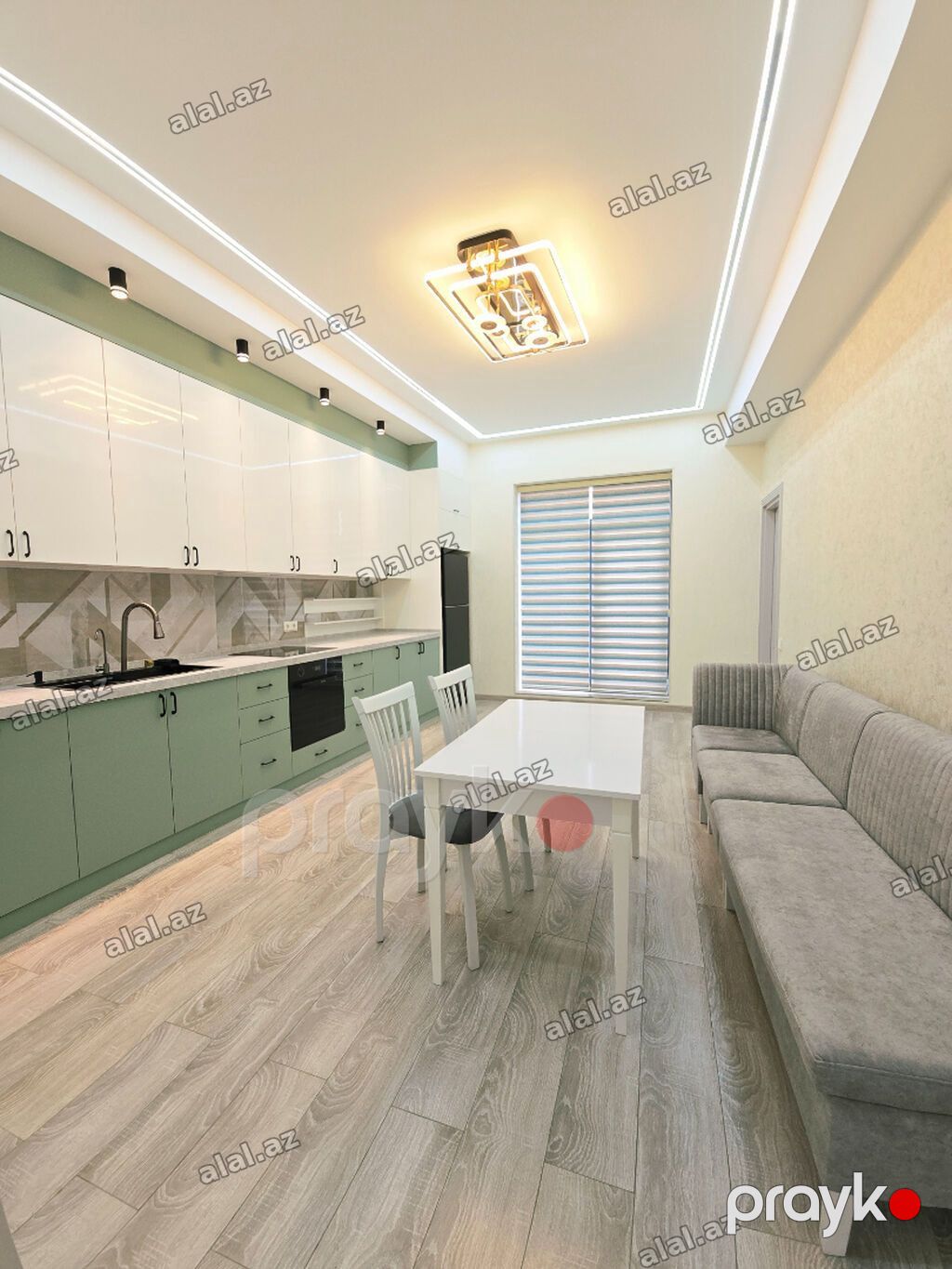 Ağ şəhər, 3 otaqlı, Yeni tikili, m. Xətai, 145 kv. m — Pişiklər, Bakı (4)