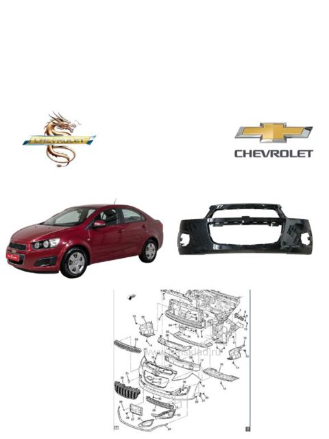 "Chevrolet aveo t300" ön buferi — Chevrolet Group Depo — Запчасти и аксессуары