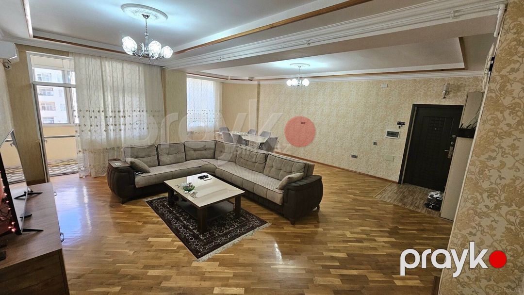3-otaqlı yeni tikili, İnşaatçılar m., 130 m² — Mənzil, Bakı (3)