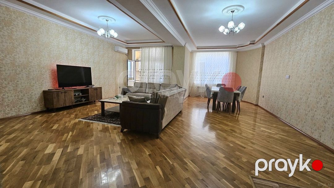 3-otaqlı yeni tikili, İnşaatçılar m., 130 m² — Mənzil, Bakı (2)