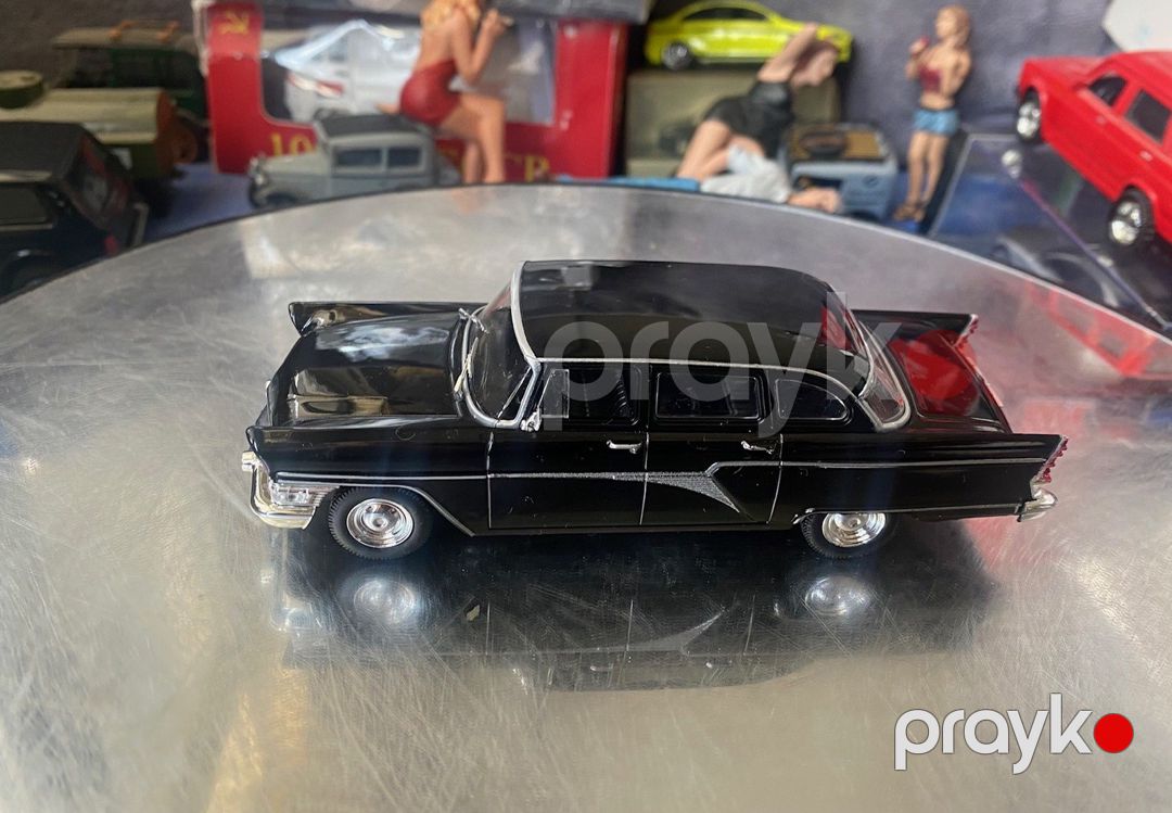 Коллекционная модель GAZ-13 Chayka black 1960 — Kolleksiyalar, Bakı (10)