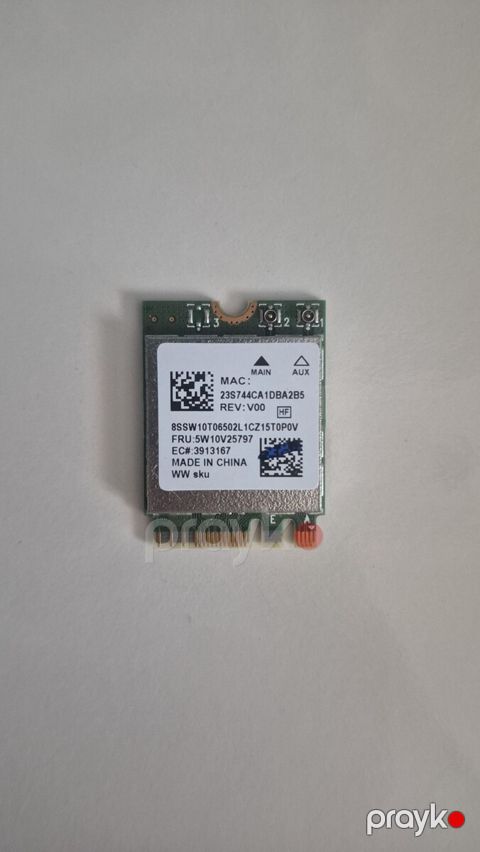 Wi-Fi 6 (802.11ax) Laptop Kartı + Bluetooth 5.2 — Bakı