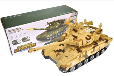 Oyuncaq tank Depozit Tank LSB6906, sarı, 3+ — Bakı
