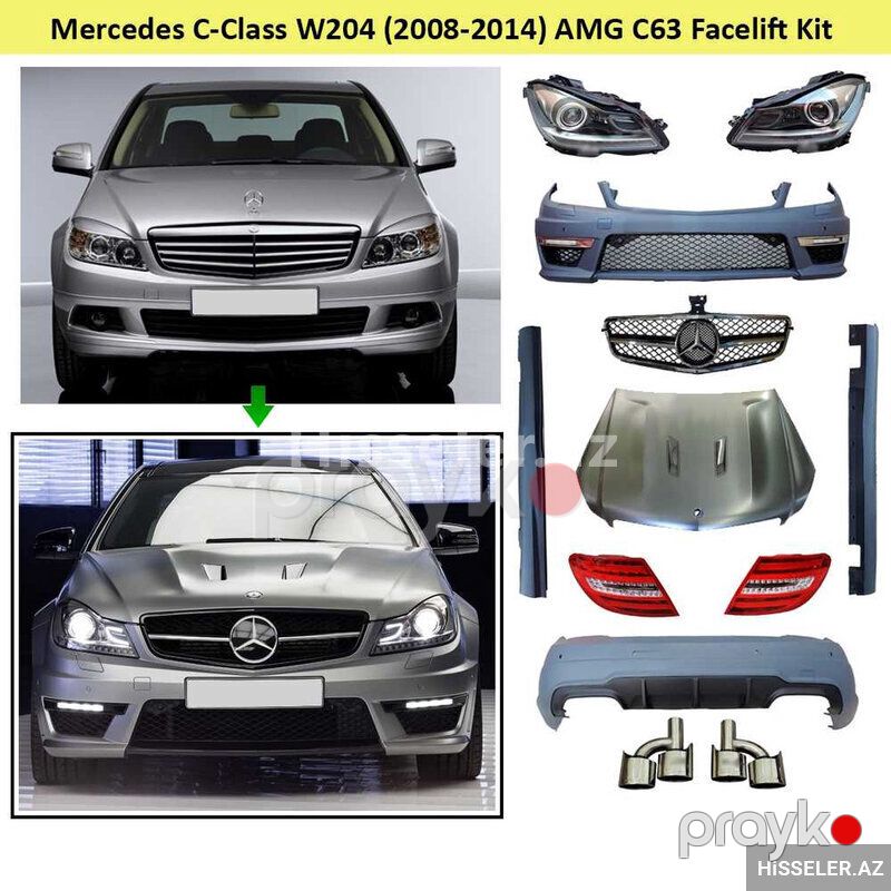 Mercedes glk 204 body kiti — Digər, Bakı (2)