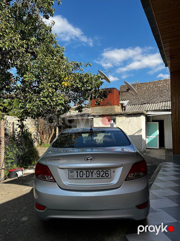 Hyundai Accent, 1.6 L, 2014 il, 120 000 km — Avtomobillər, Göygöl (3)