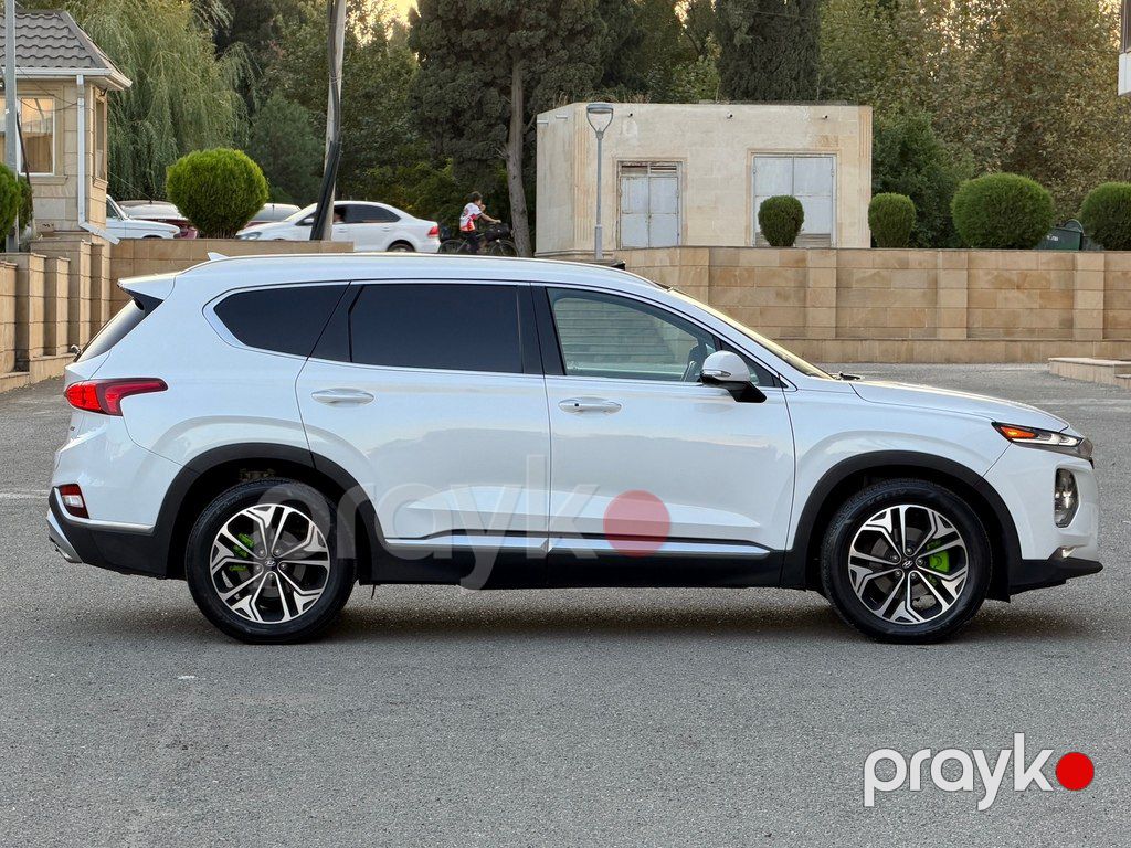 Hyundai Santa Fe, 2.0 L, 2019 il, 60 000 km — Avtomobillər, Gəncə (7)