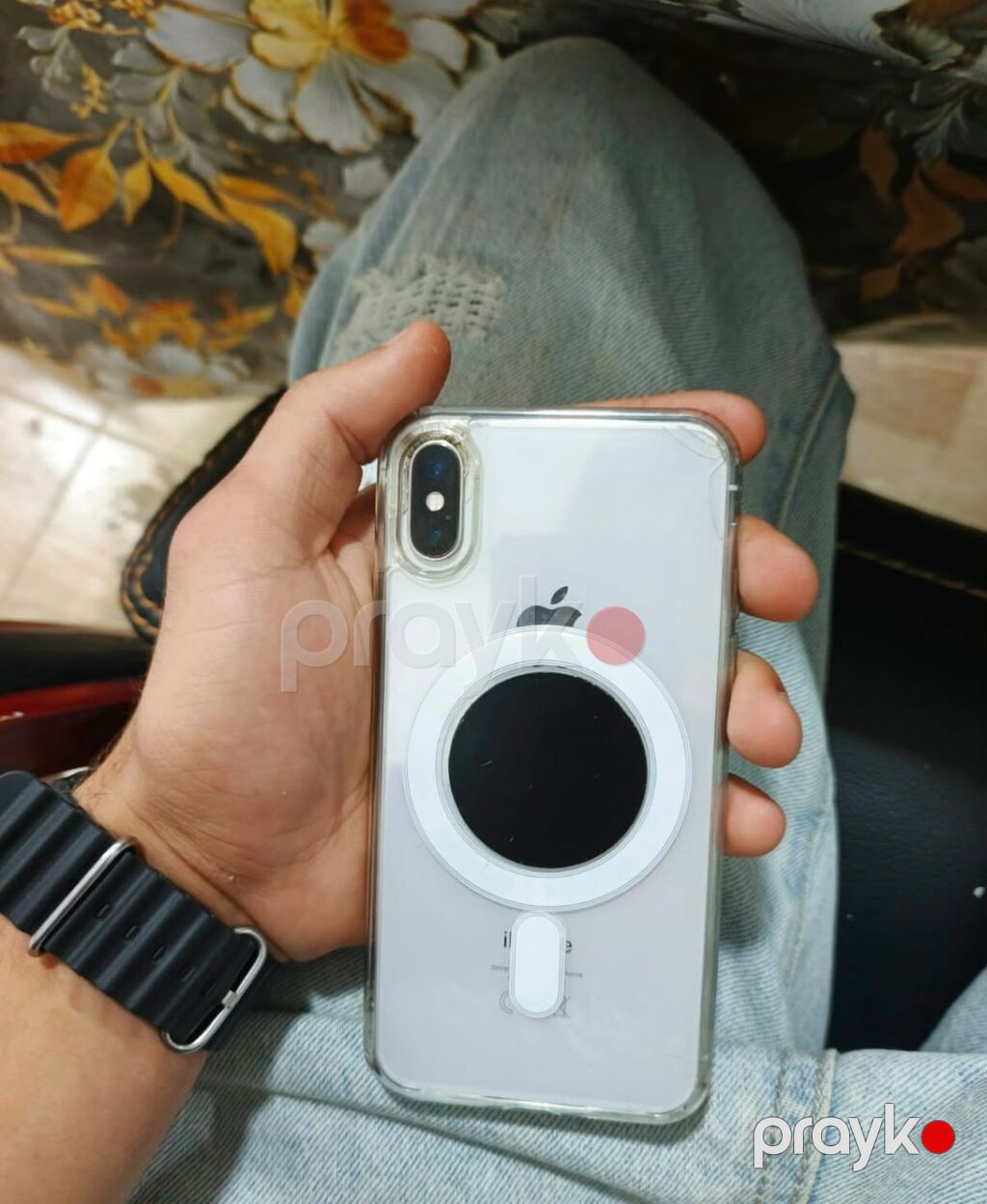 IPhone X, 64 GB, Gümüşü, Face ID — Apple iPhone, Bakı (2)