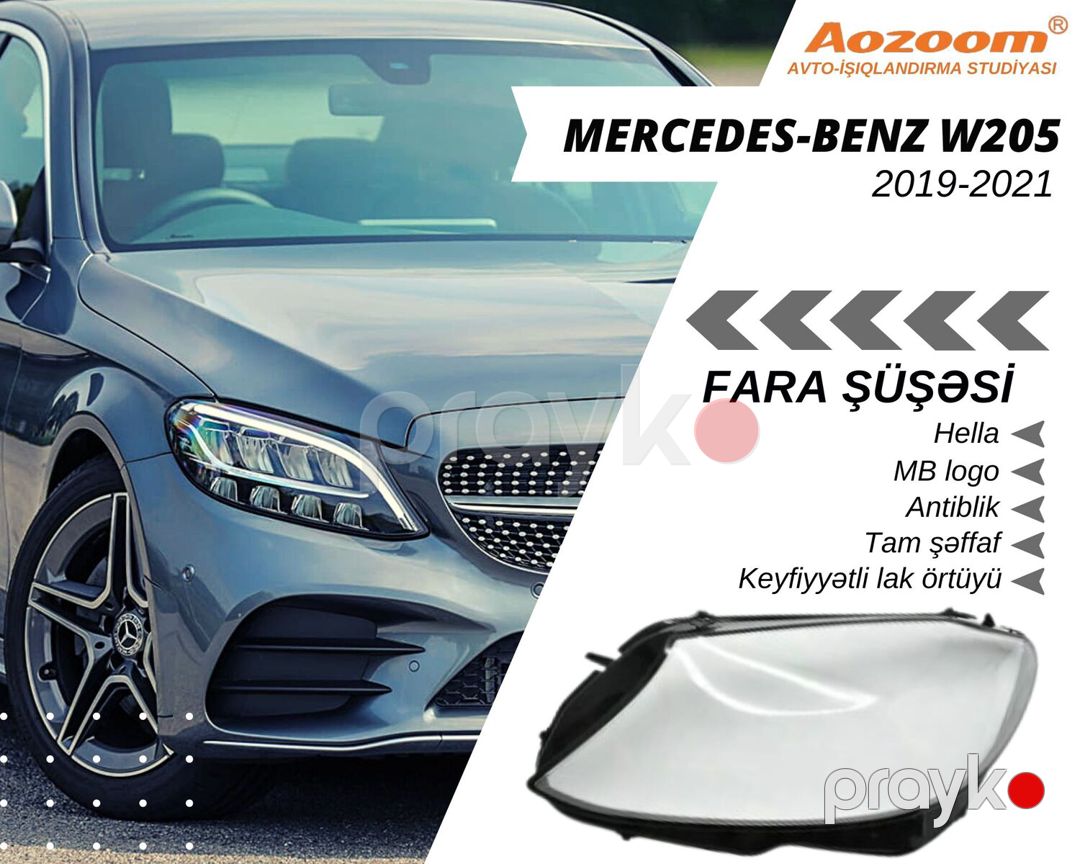 Mercedes-Benz fara şüşələri — Ehtiyat hissələri və aksesuarlar, Bakı (8)