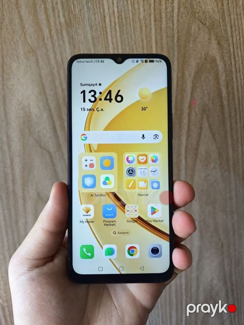 Honor X6a, 128 GB, rəng - Qara, İki sim kartlı — Sumqayıt