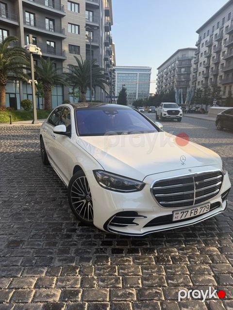 Mercedes S 500 4MATIC, 3.0 L, 2021 il, 86 000 km — Bakı