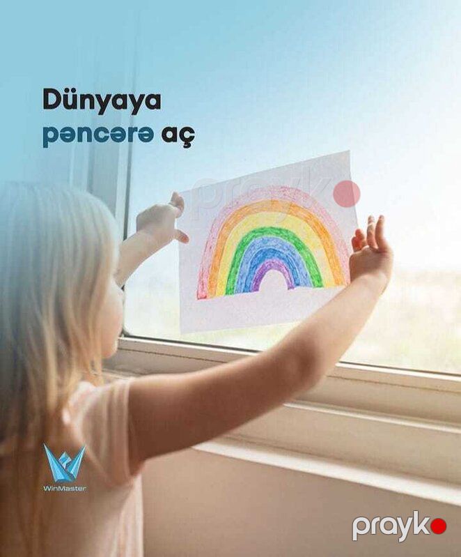 Şok Endırımlı Plastik qapı və pəncərə — Pəncərələr, qapılar, balkonlar, Bakı (3)