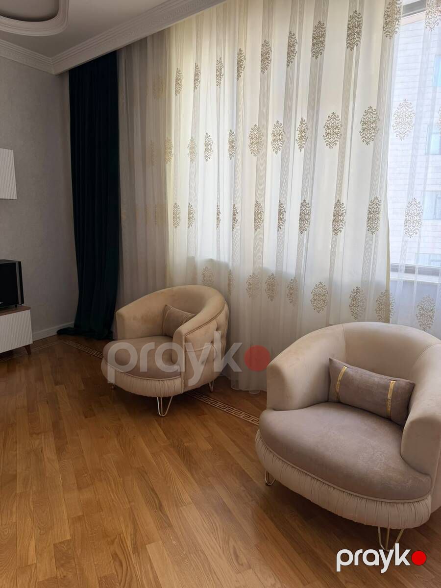 İcarəyə verilir 2 otaqlı yeni tikili 90 m² — Mənzil, Bakı (4)