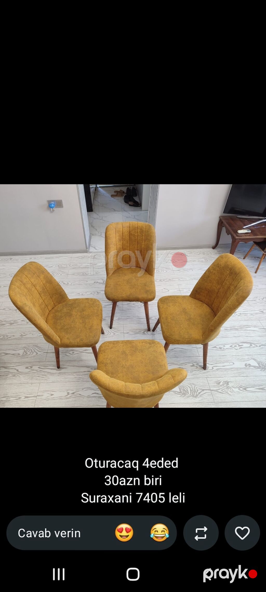 Məhsul: Seyf qapı - Ölçü: 205 x 100 sm - Material: metal, ön paneldə — Pəncərələr, qapılar, balkonlar, Bakı (3)
