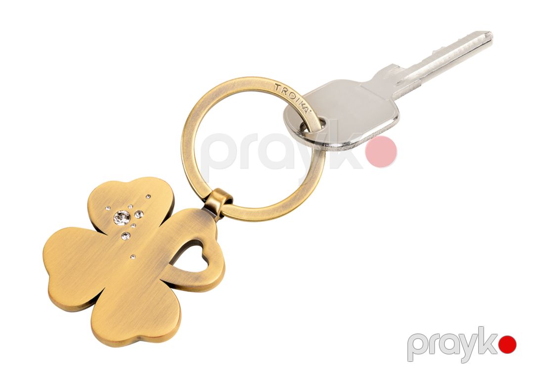 Brelok Troika Girls Best Friend Clover Bronze KR9-30/AB, 75 mm — Mallar, Bakı (2)