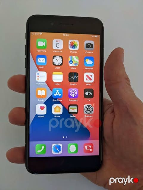 IPhone 8 Plus, 64 GB, Black Titanium, Barmaq izi — Bakı