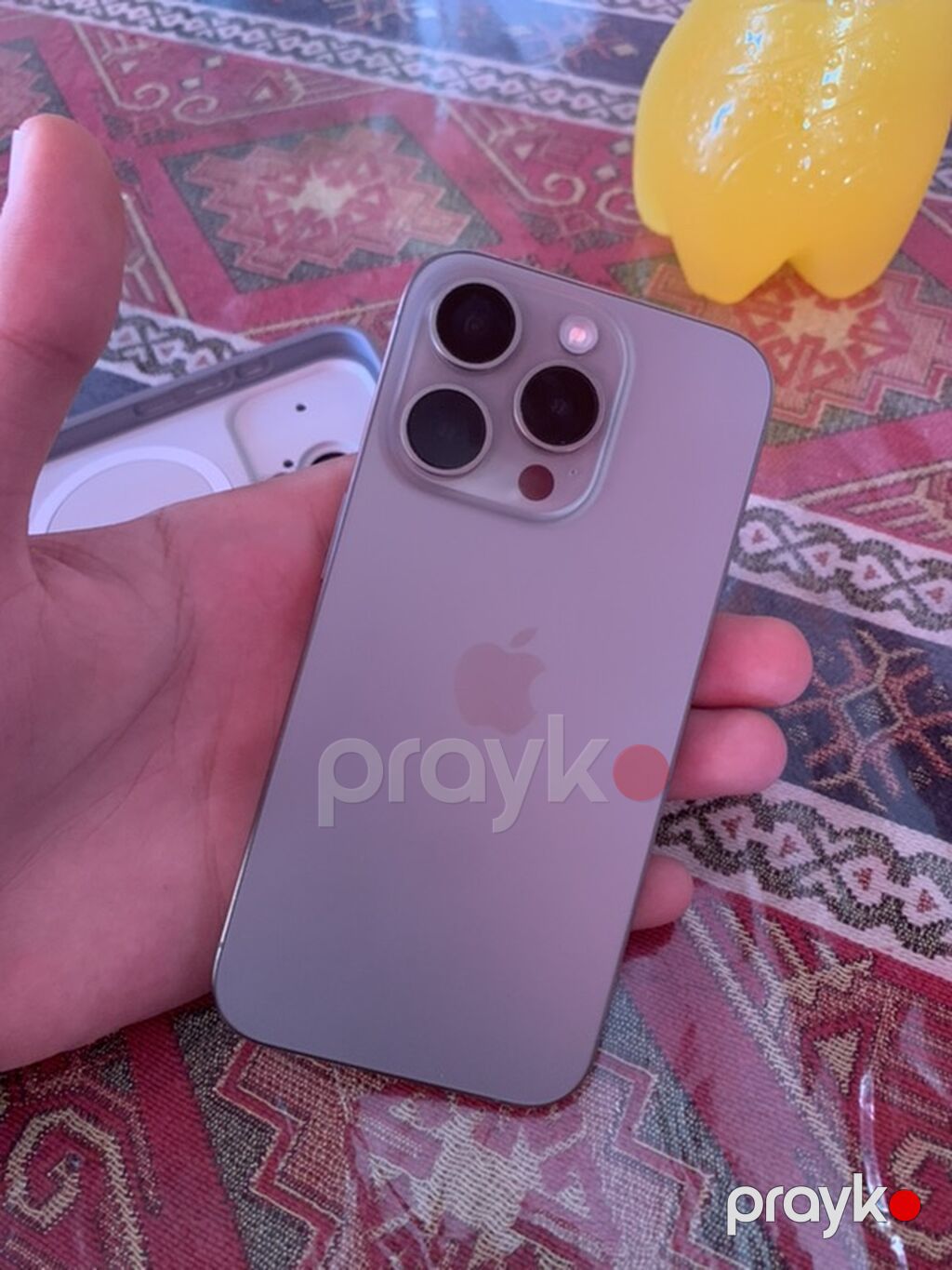IPhone 15 Pro, 128 GB, Natural Titanium, Face ID — Apple iPhone, Şirvan (7)