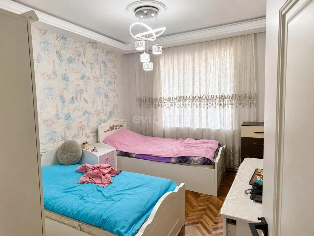 3 otaqlı tam təmirli mənzil satılır Yeni Günəşli qəsəbəsində — Mənzil, Bakı (7)