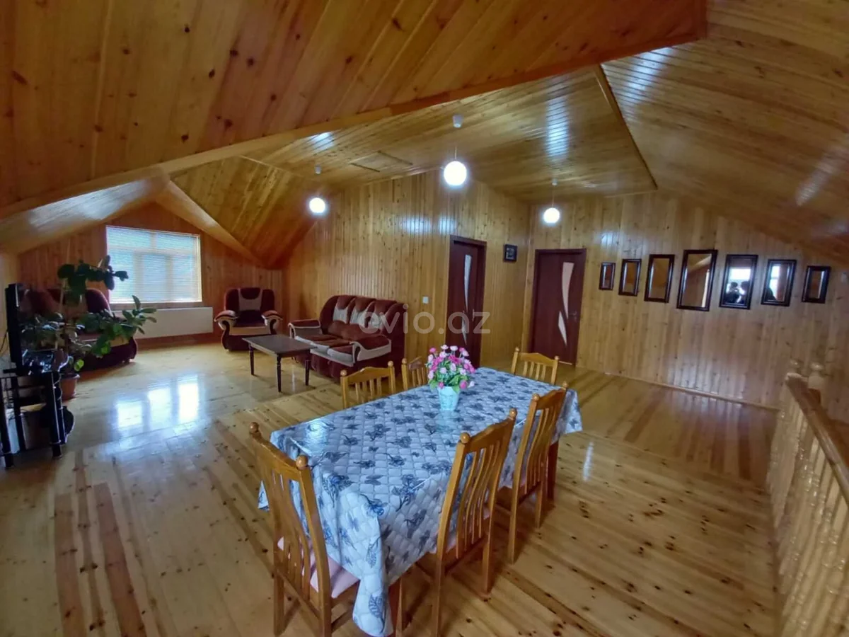 Kirayə 6 otaqlı bağ evi Qəbələdə — Ev, villa, Qəbələ (8)