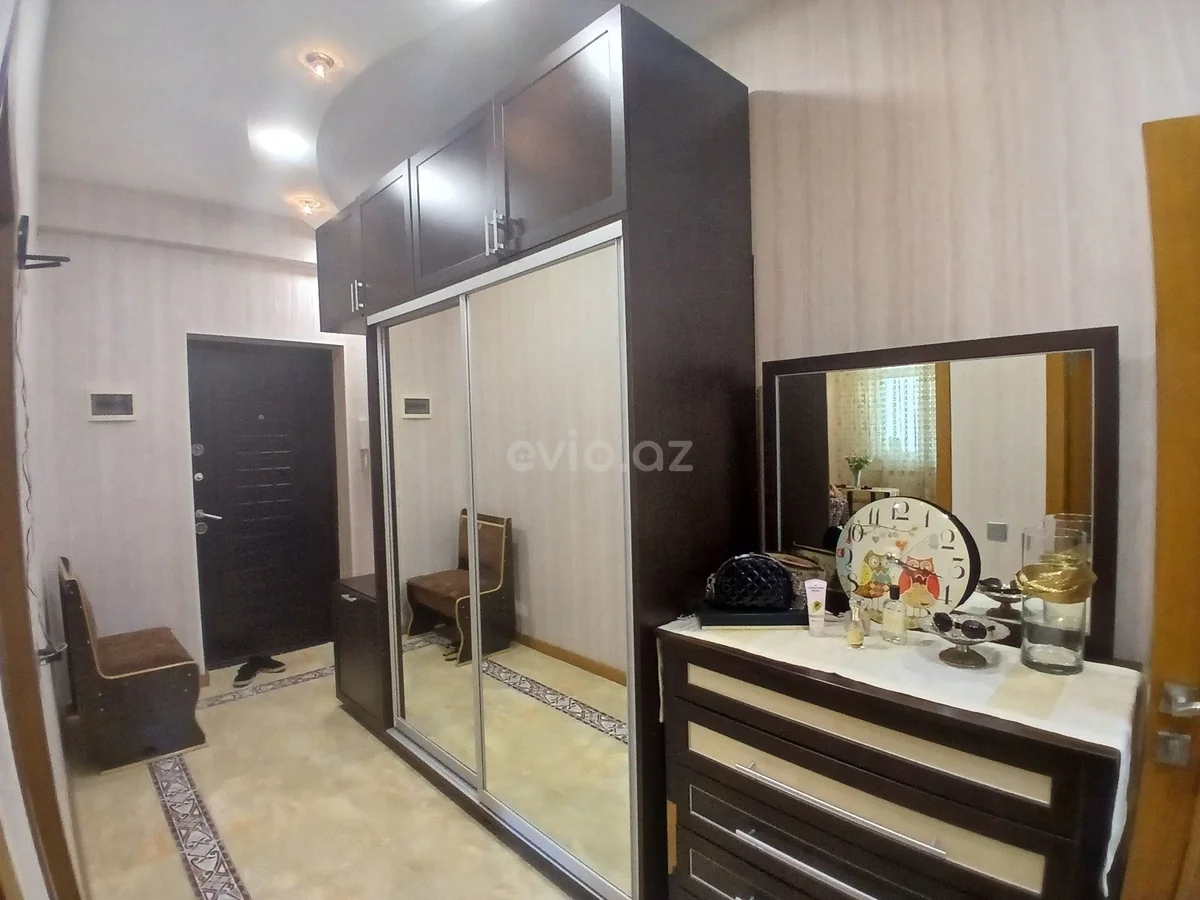 Kirayə 2 otaqlı mənzil İnşaatçılar metrosu yaxınlığında — Mənzil, Bakı (7)