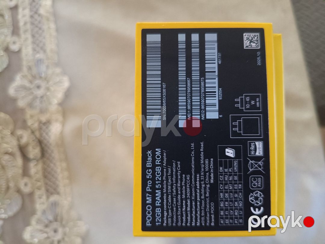 Xiaomi Poco M7 Pro 5G 12GB RAM/512 GB ROM — Smartfonlar, Bakı (2)
