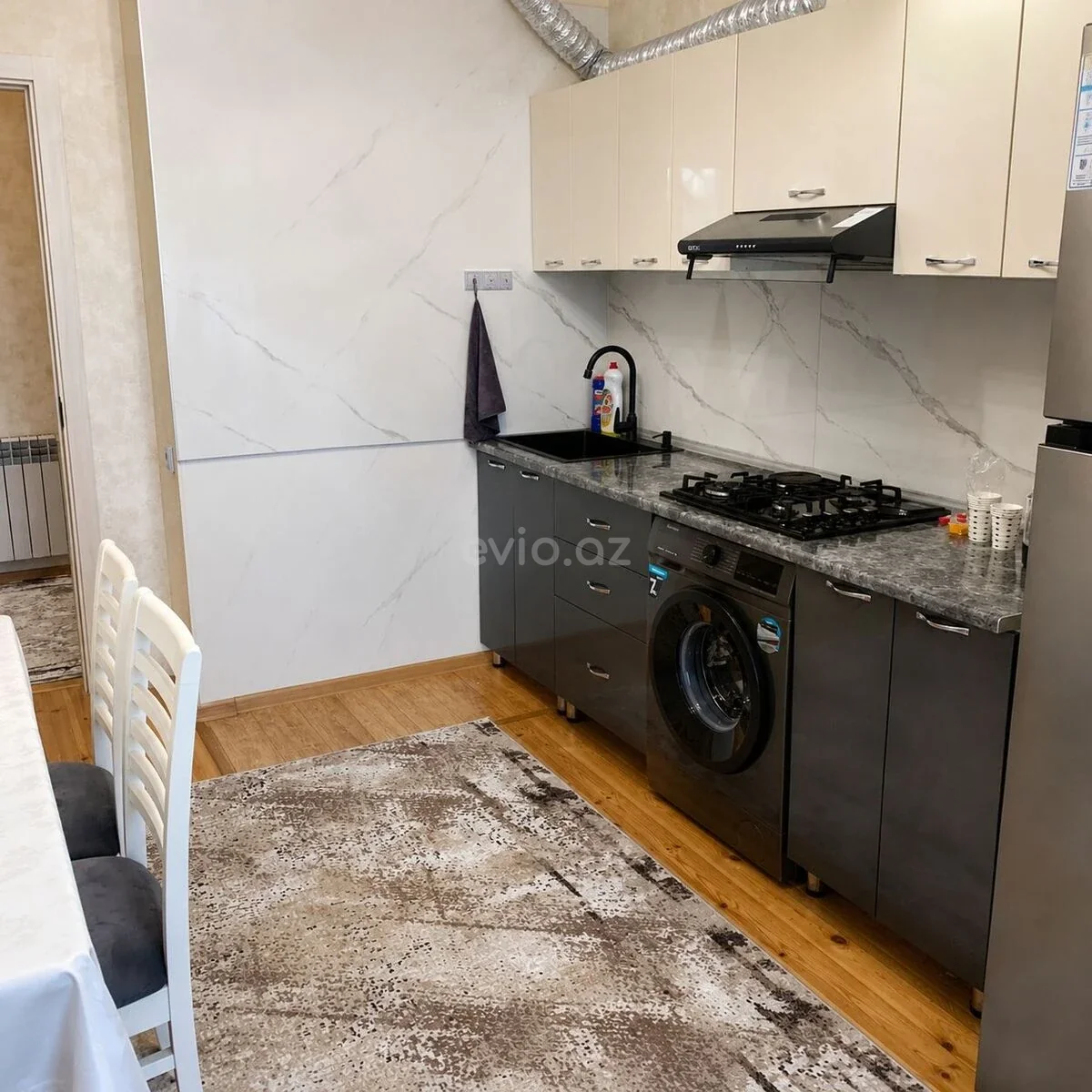 Kirayə 2 otaqlı mənzil Qara Qarayev metrosu yaxınlığında — Mənzil, Bakı (3)
