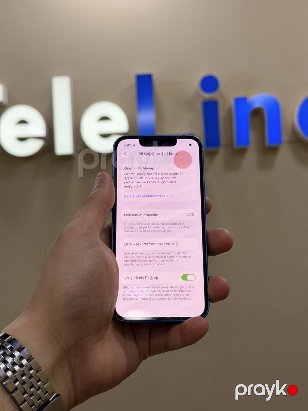 IPhone 13 mini, 128 GB, Göy, Zəmanət, Kredit, Simsiz şarj — Apple iPhone, Bakı (6)