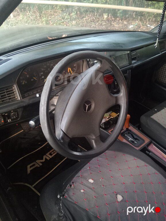 Mercedes 190, 1.8 L, 1992 il, 500 000 km — Avtomobillər, Qəbələ (4)
