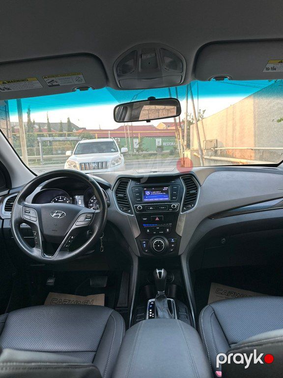 Hyundai Santa Fe, 2.4 L, 2017 il, 158 000 km — Avtomobillər, Bakı (4)