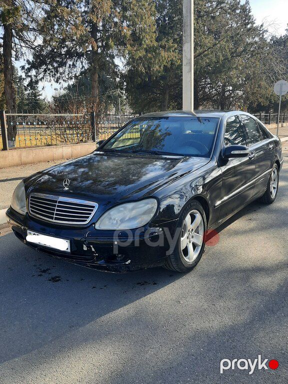 Mercedes S 320, 3.2 L, 2002 il, 320 000 km — Avtomobillər, Ağstafa (5)