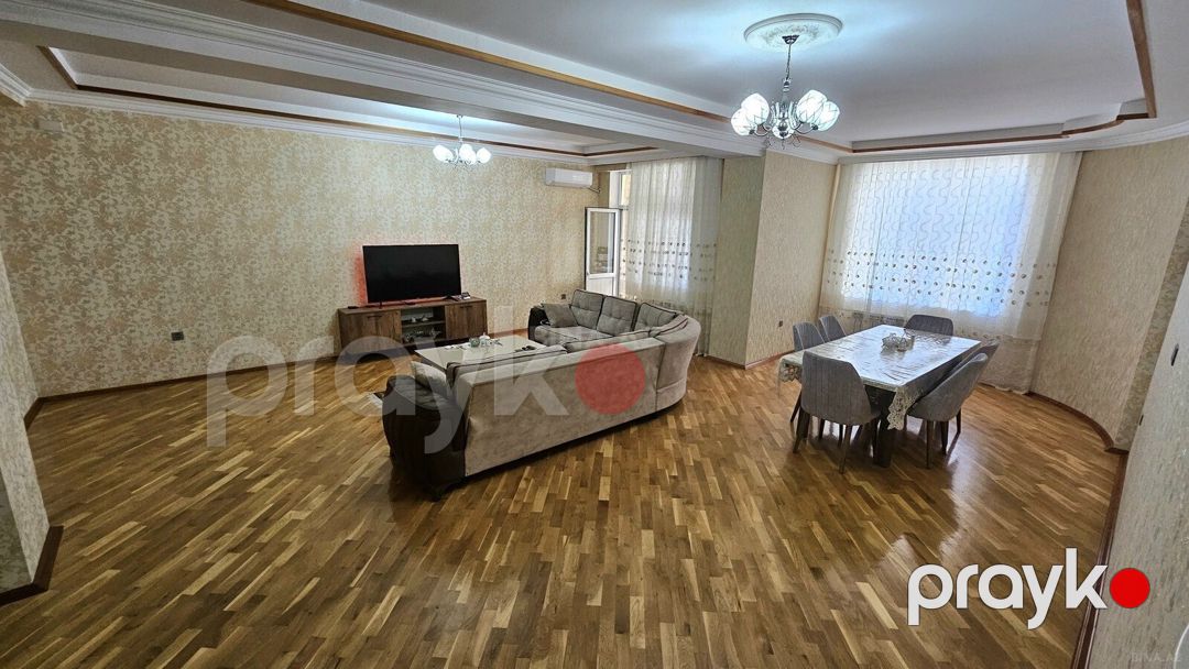 3-otaqlı yeni tikili, İnşaatçılar m., 130 m² — Mənzil, Bakı (4)