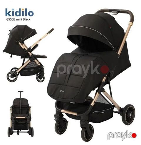 Uşaq arabası Kidilo 6530B, qara — Bakı