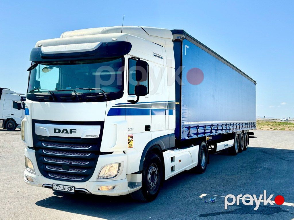 DAF XF 460 FT, 13 L, 2018 il, 816 800 km — Yük maşınları, Bakı (3)