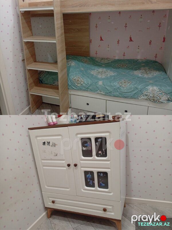 İkimərtəbəli çarpayı satılır — Mebel, Xırdalan (2)