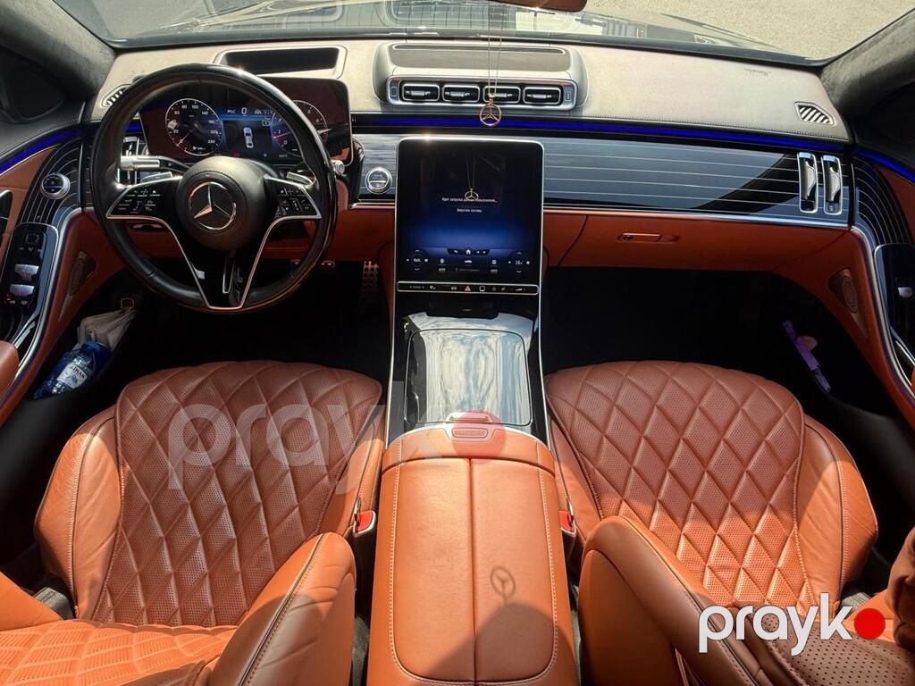 Mercedes S 500 4MATIC, 3.0 L, 2022 il, 39 000 km — Avtomobillər, Bakı (10)
