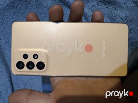 Samsung Galaxy A53 5G, 256 GB, rəng - Qızılı, Barmaq izi — Bakı